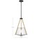 Nuvo Starlight 1-Light Foyer Pendant, E26 60W, Matte Black: Clear Seeded 60/7687 - alternate 7
